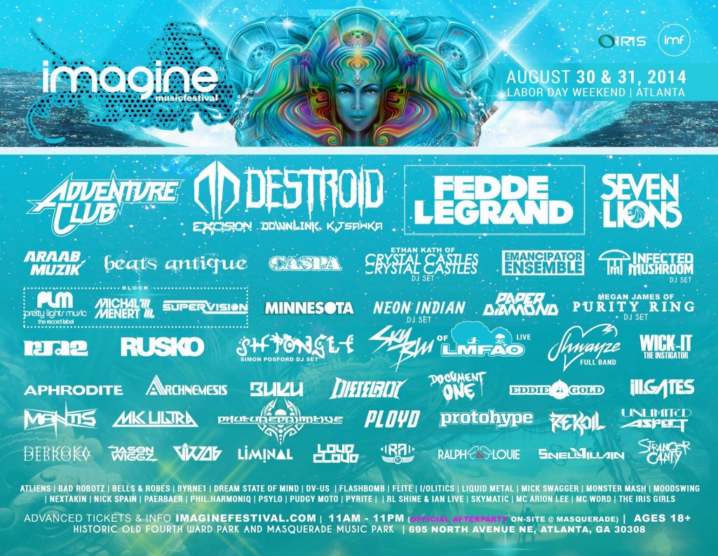 Win Tickets To Imagine Music Festival In Atlanta EDM Maniac