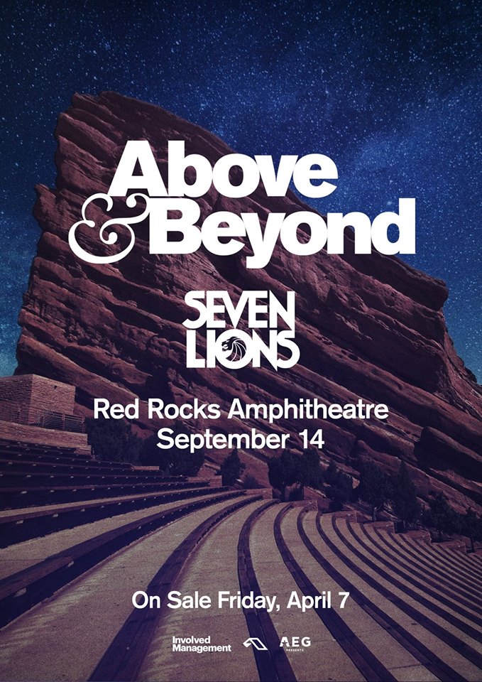 Above & Beyond, Seven Lions Announce Red Rocks Show EDM Maniac