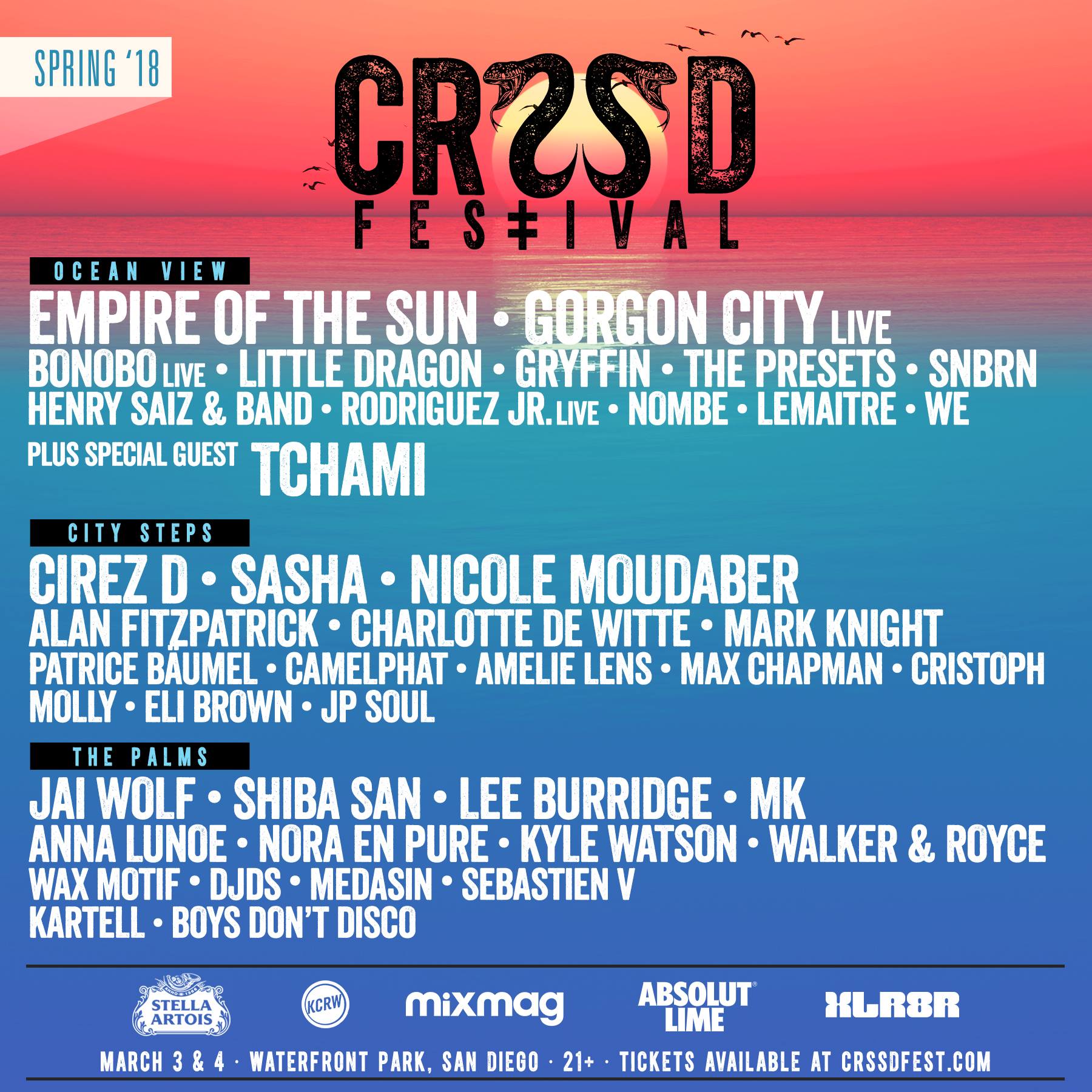 CRSSD Festival Drops Massive Spring Lineup EDM Maniac