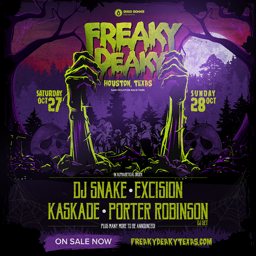 Freaky Deaky Texas Announced EDM Maniac