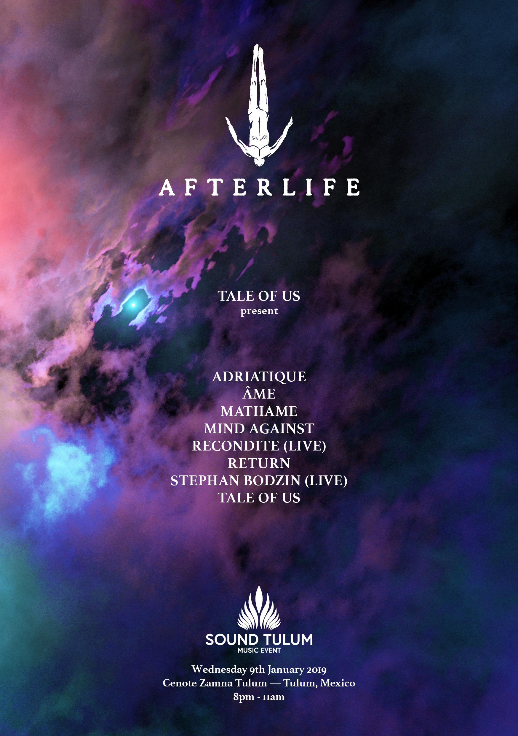 Afterlife Releases Lineup for Sound Tulum EDM Maniac