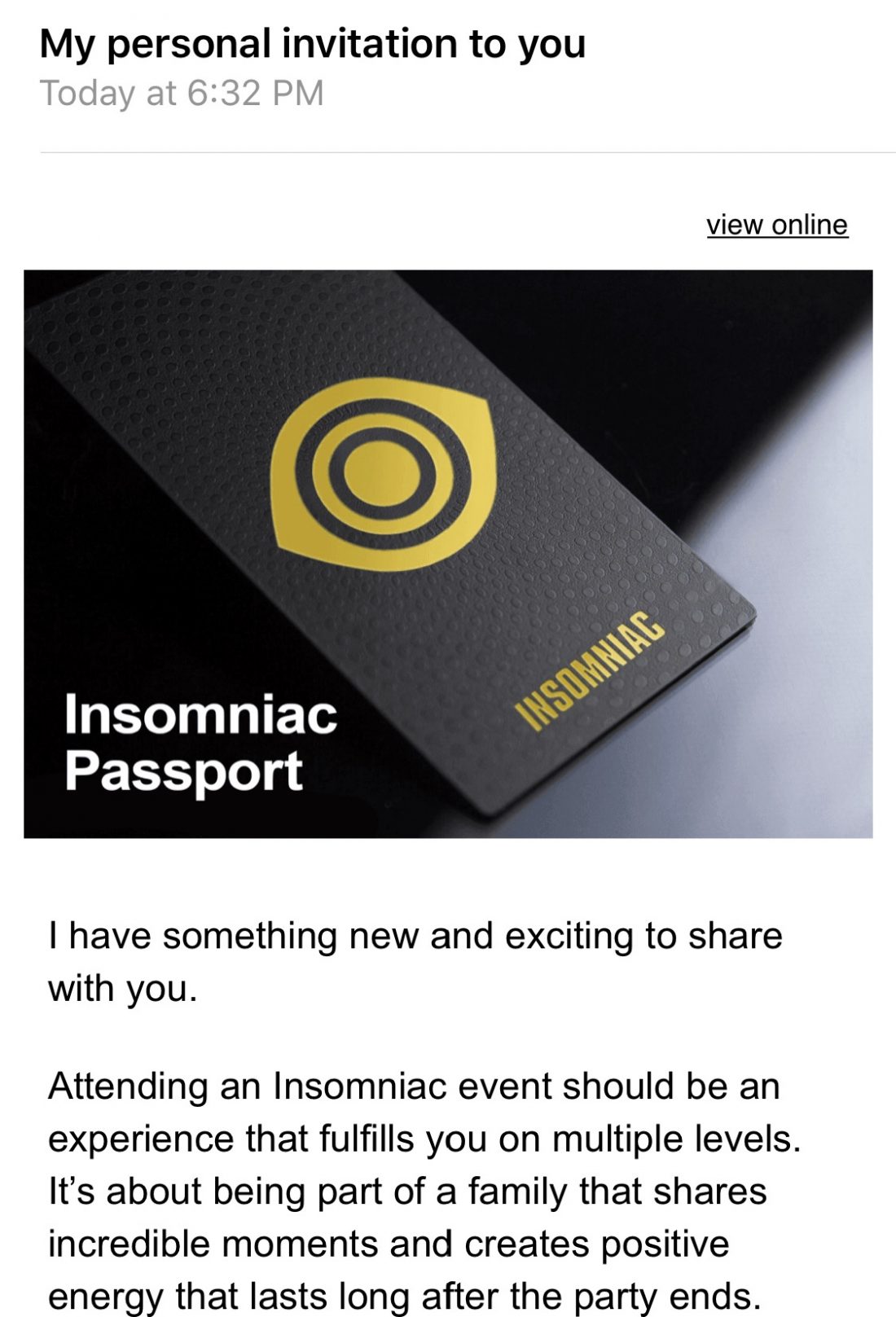 Insomniac Passport Invitation Turns Into Chaos