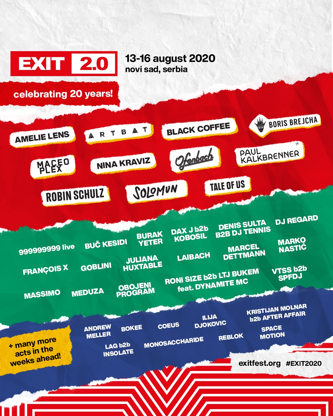 EXIT Festival Just Announced A Legendary Techno Lineup For August EDM