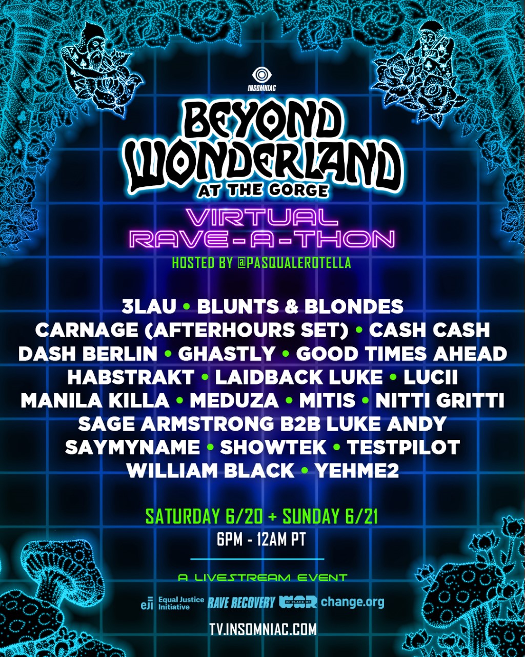 beyond wonderland 2020 lineup