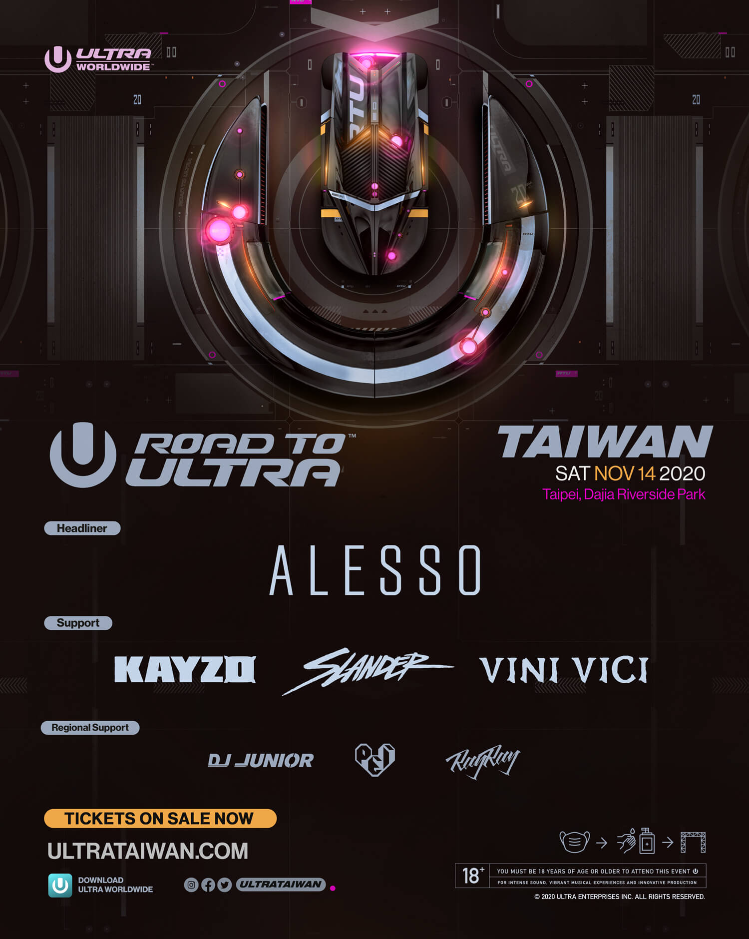 Ultra Taiwan Just Announced, And It's Happening Next Month EDM Maniac