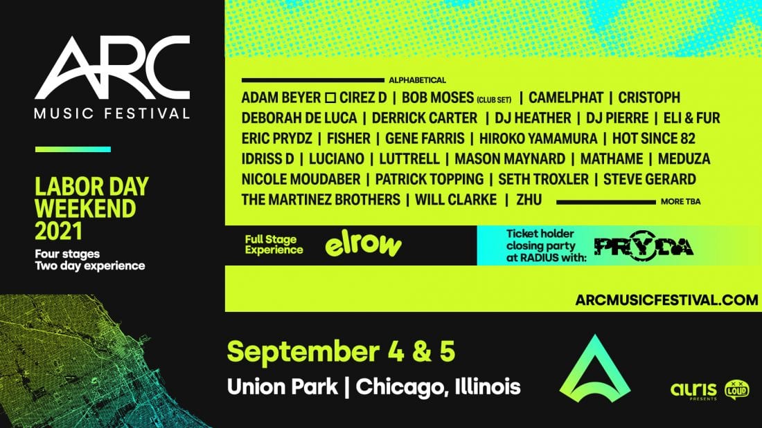 ARC Festival Debuts Insane Lineup For Labor Day Event