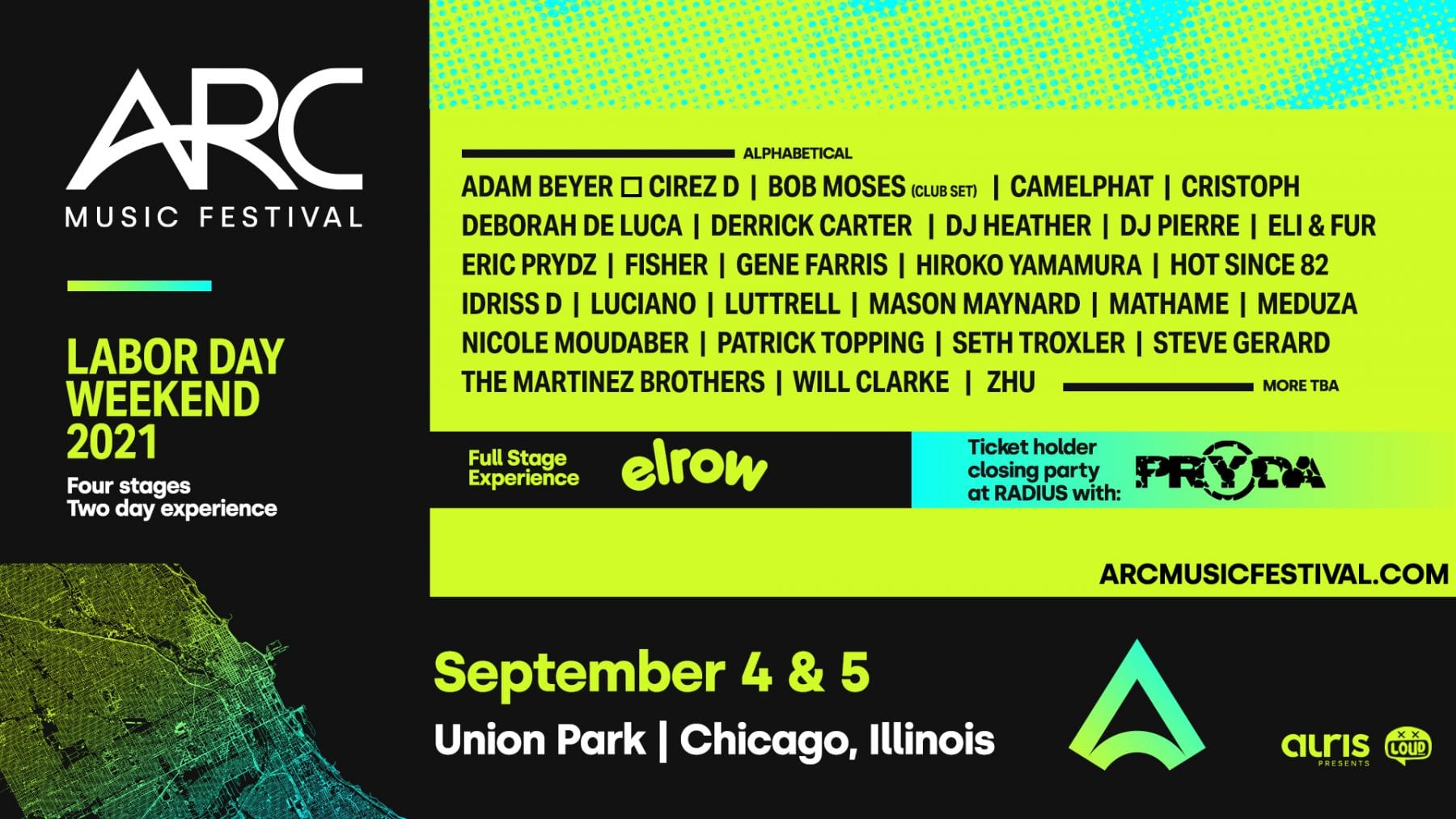 ARC Music Festival Is A House And Techno Celebration Fit For Chicago
