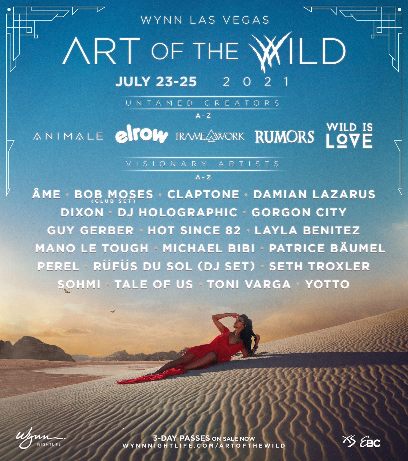 Wynn Las Vegas Announces Lineup For 'Art Of The Wild' In July EDM Maniac