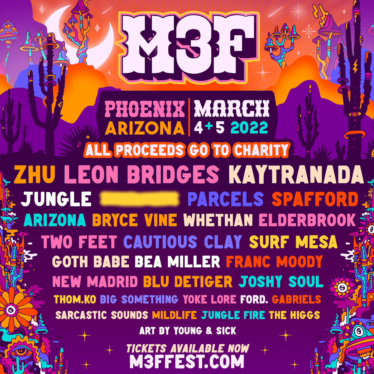 Check Out The Lineup For Phoenix's M3F Festival 2022 EDM Maniac