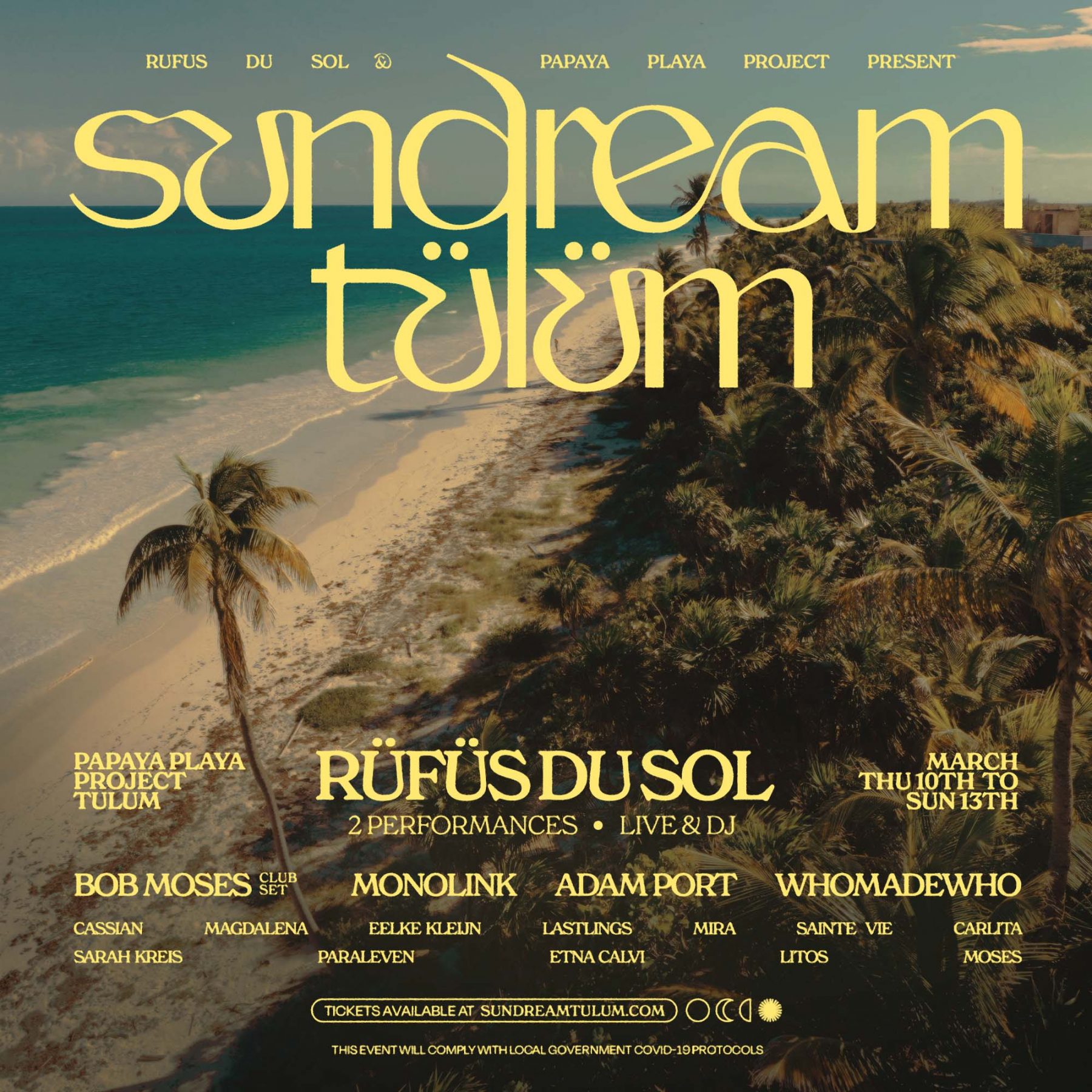 RÜFÜS DU SOL Is Heading To Mexico For Their New Festival, Sundream