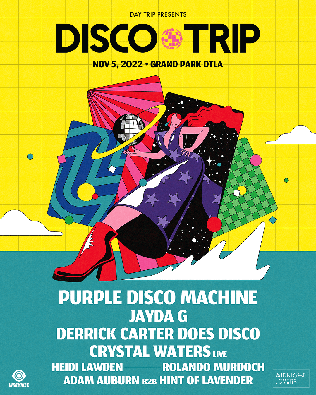 Insomniac Announces 'Disco Trip' With Purple Disco Machine EDM Maniac