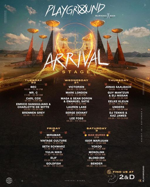 Burning Man Camps To Host Carl Cox, Charlotte De Witte + More EDM Maniac