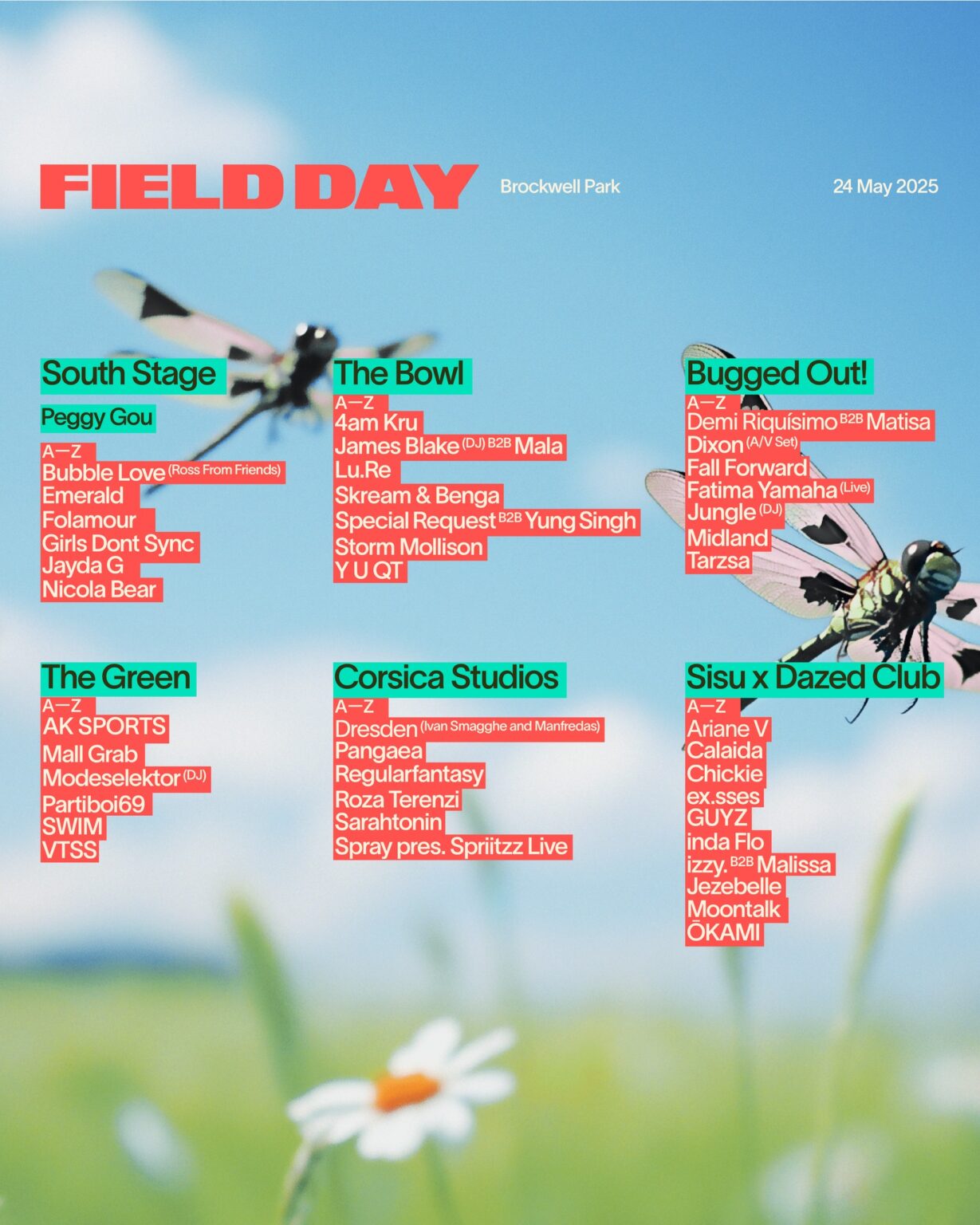 London's Field Day Finalizes Full Lineup For 2025 EDM Maniac