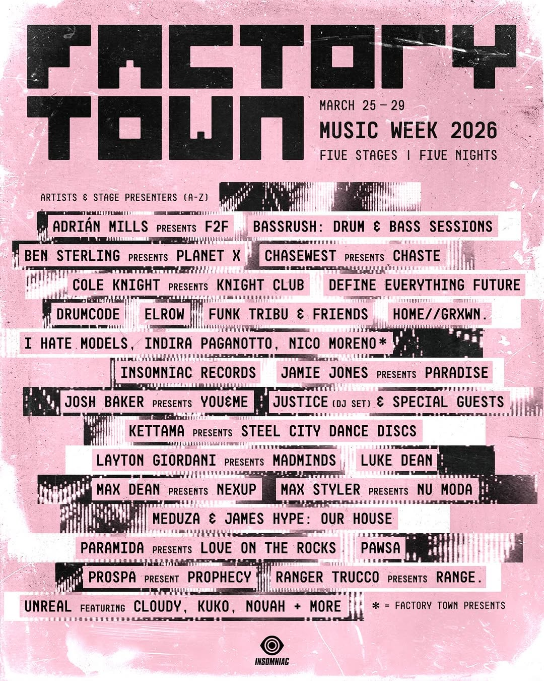 Factory Town Miami Music Week