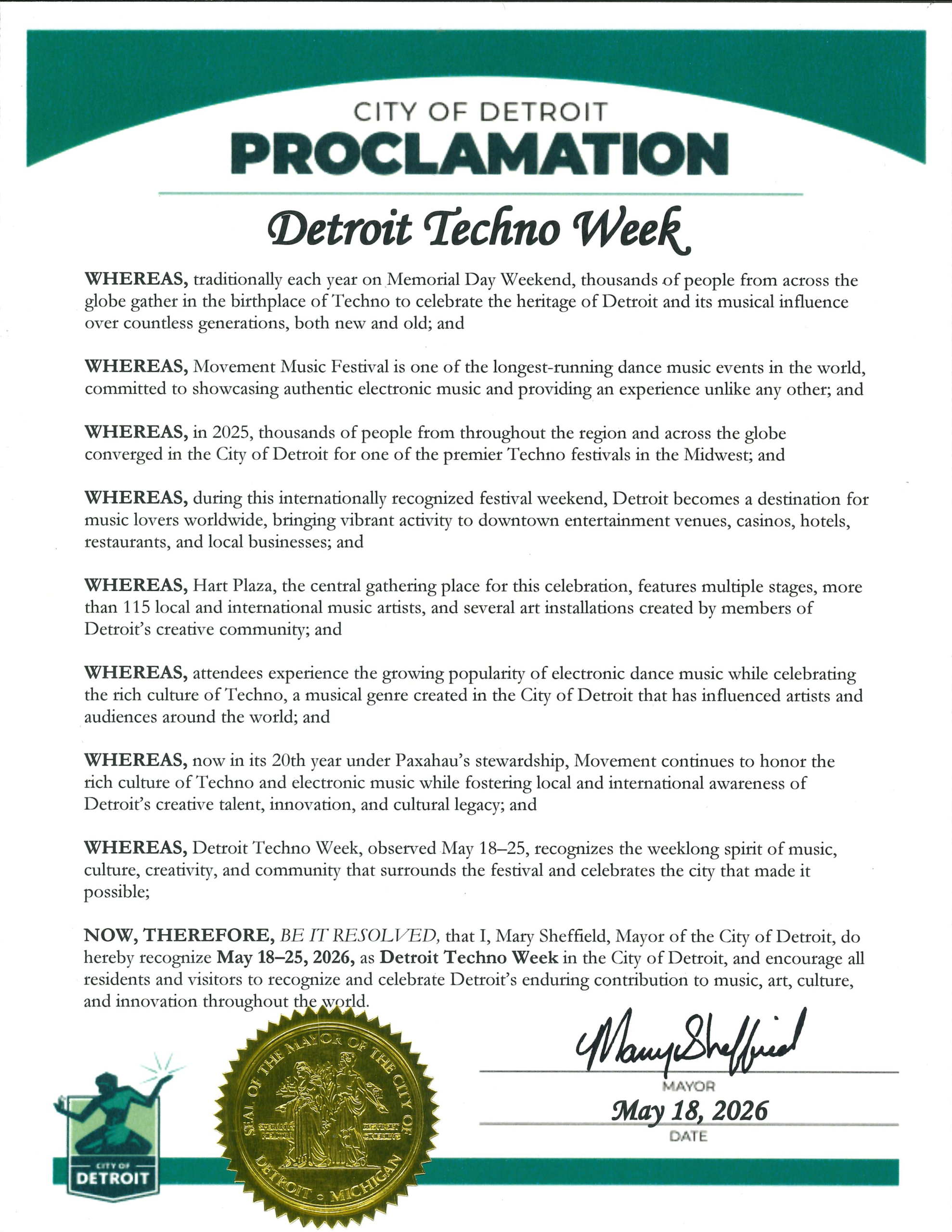 Detroit Techno Week Movement