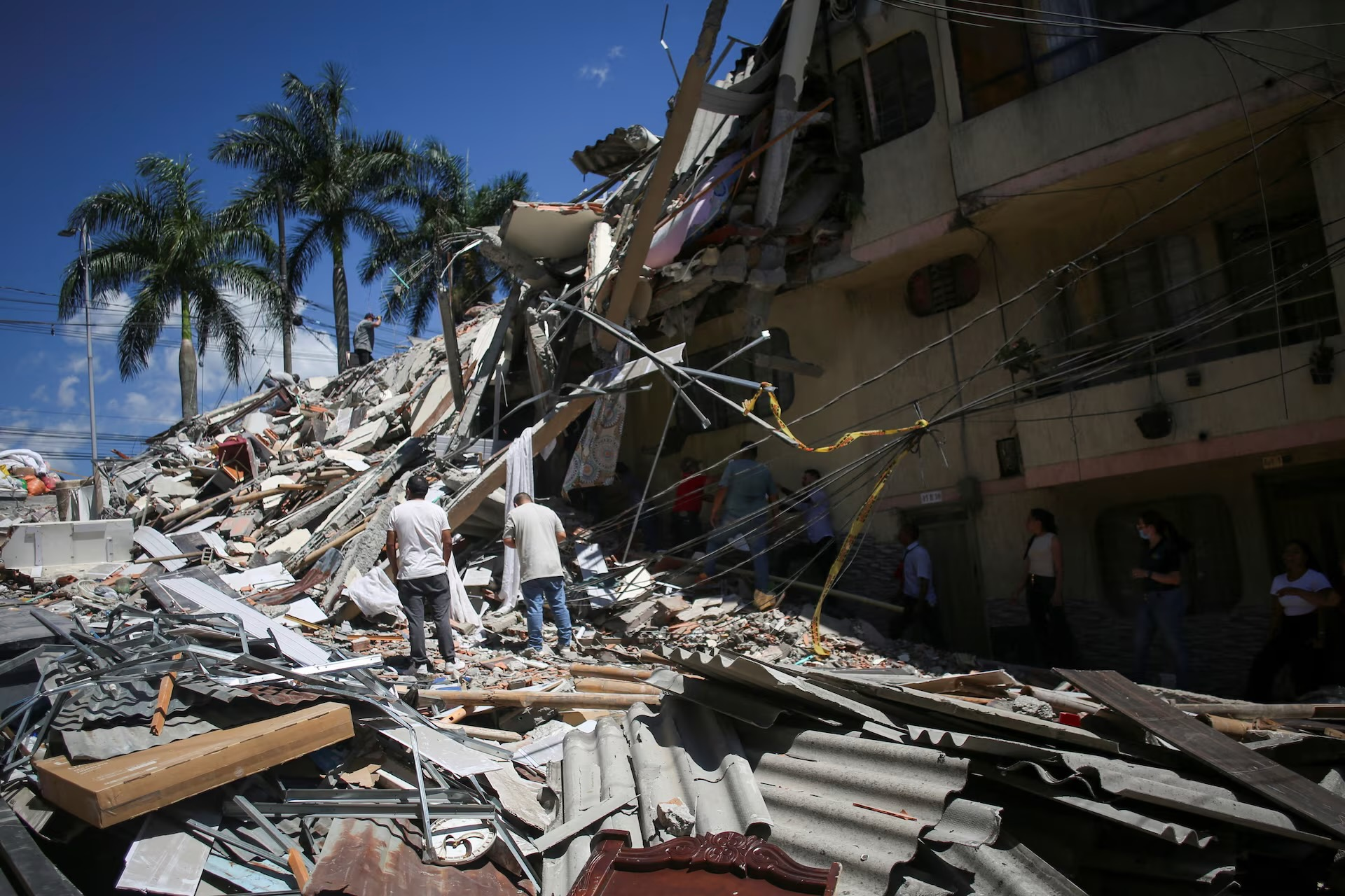 Colombia earthquake compilation